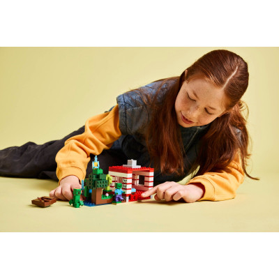 Конструктор LEGO Minecraft Будинок із вибухівки в джунглях (21275) Вінниця - фото 4