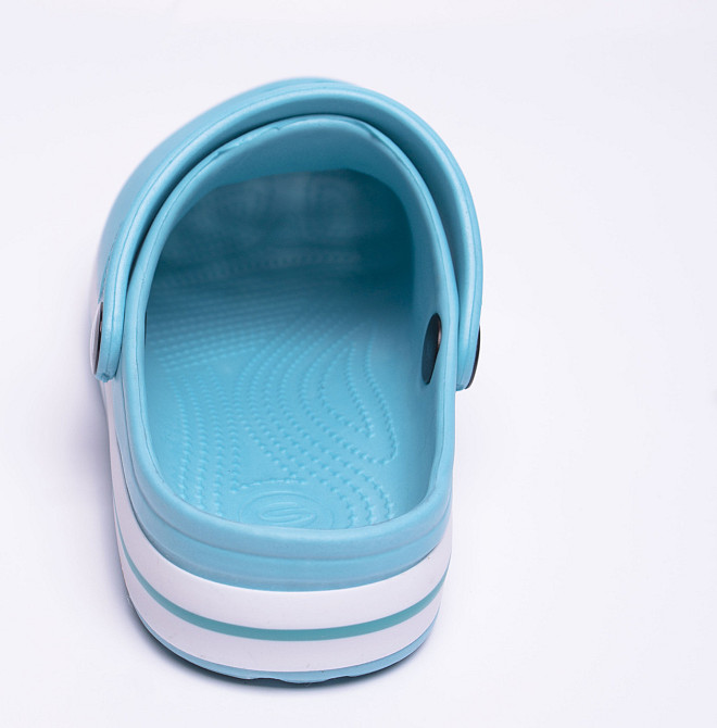 Детские кроксики сабо бирюзовые, кроксы для девочки ps309 Одесса - изображение 4