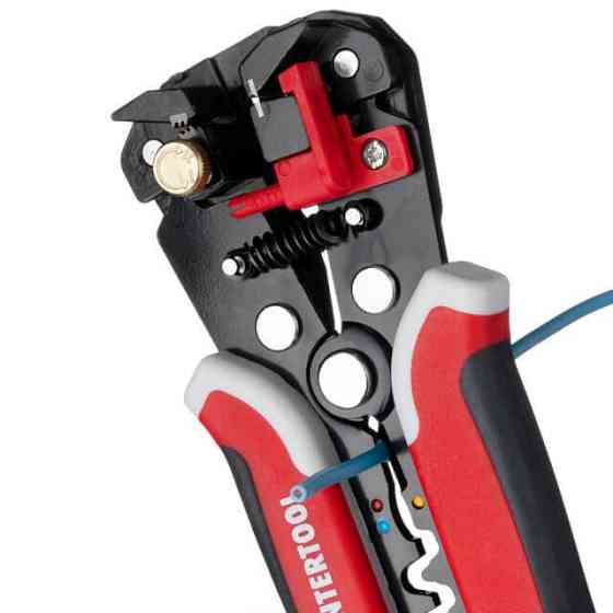 Съемник изоляции, автоматический, 0.2-6 мм2, Cr12MoV, 200 мм INTERTOOL HT-7023 Киев