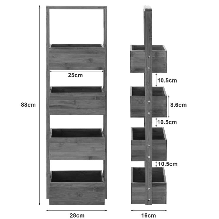Етажерка для ванної "Слайрі" каррі Миколаїв - фото 2