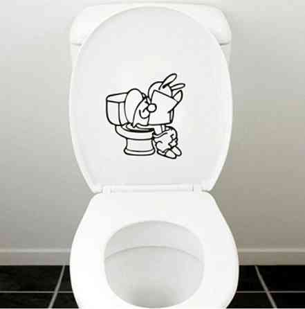 Наклейка в туалетну кімнату Київ