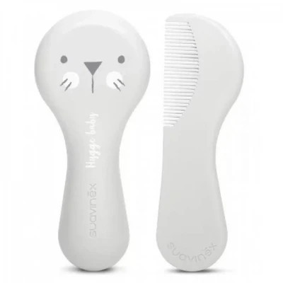 Набір для догляду за дитиною Suavinex гребінці 2шт білі (400263/2) Вінниця - фото 1
