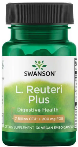 Лактобактерии Реутери пробиотики Swanson L. Reuteri Plus 7 billion Cfu 30 vcaps Киев - изображение 1