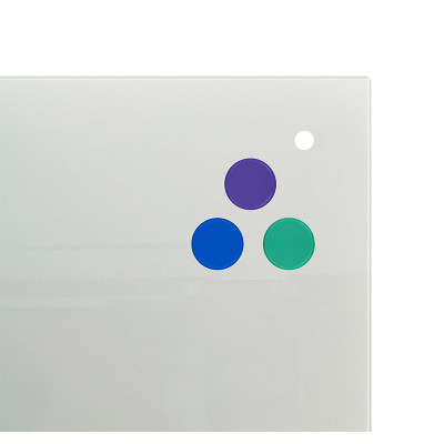 Офісна дошка Axent скляна магнітно-маркерна 90x120 см, біла (9616-21-А) Вінниця - фото 2