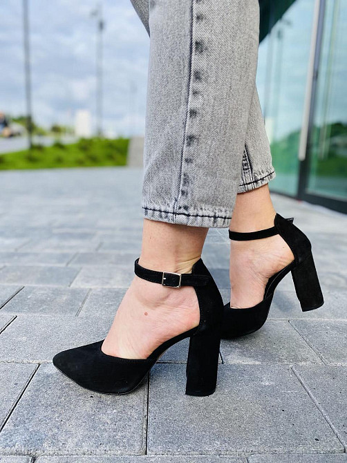 Wright Босоніжки жіночі WRIGHT 9535 чорні (літо, замша натуральна) (4506) Коломыя - изображение 8