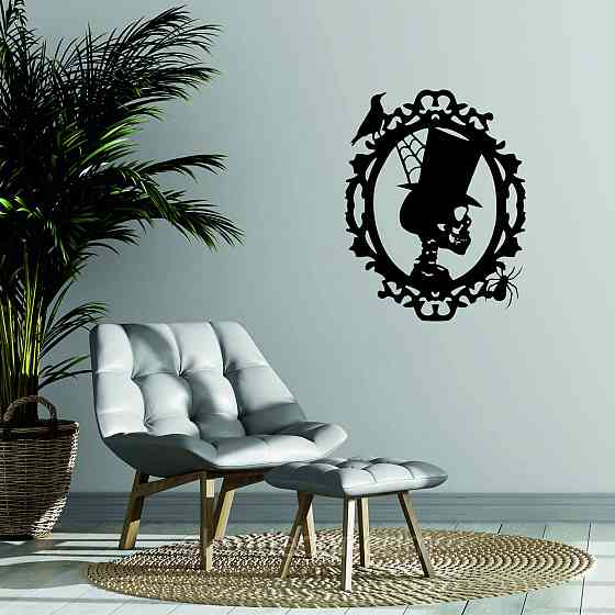 Декоративное настенное Панно «Скелет», Декор на стену Киев