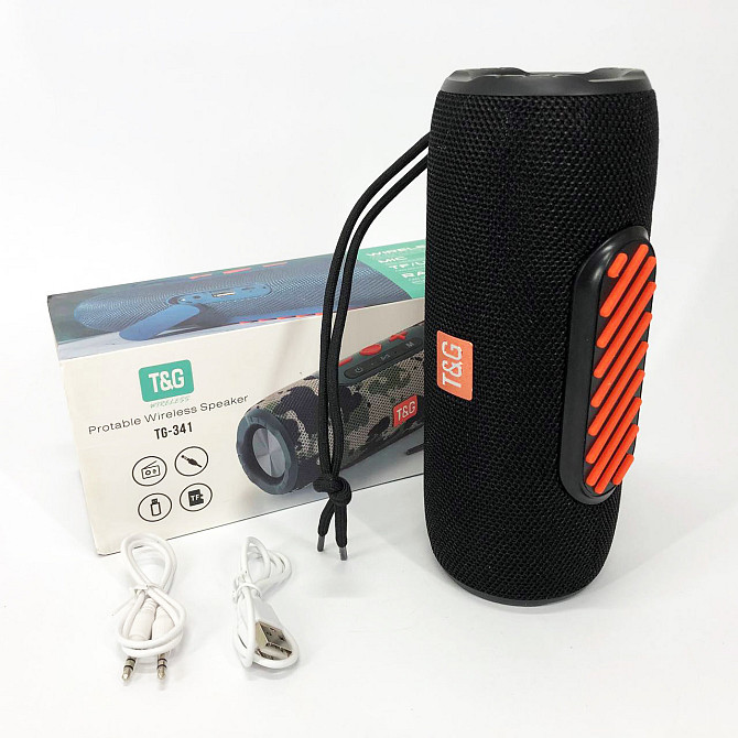 Bluetooth стерео колонка з радіо TG341, Переносна колонка для вулиці, EX-515 Переносні колонки Київ - фото 8