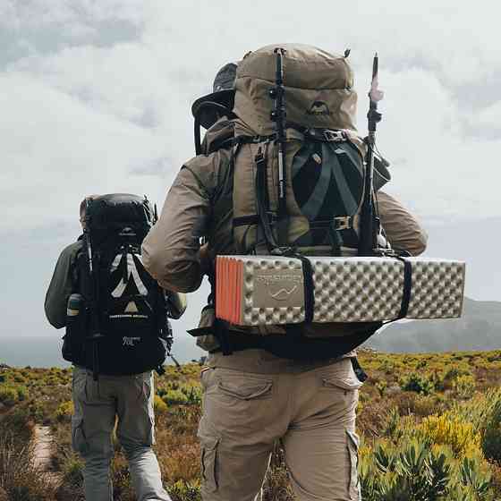 Рюкзак туристичний Naturehike NH70B070-B, 70 л + 5 л, світло-коричневий Київ