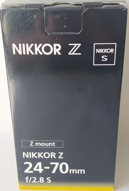 Об'єктив Nikon Z 24-70mm f/2,8 S G IF ED Z (JMA708DA), Новий. Гарантія. Харків - фото 6