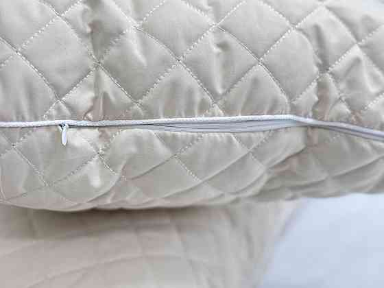 Ecotton Подушка Ecotton 40х60 см антиалергенна на змійці бежева з наповнювачем холофайбер Коломия