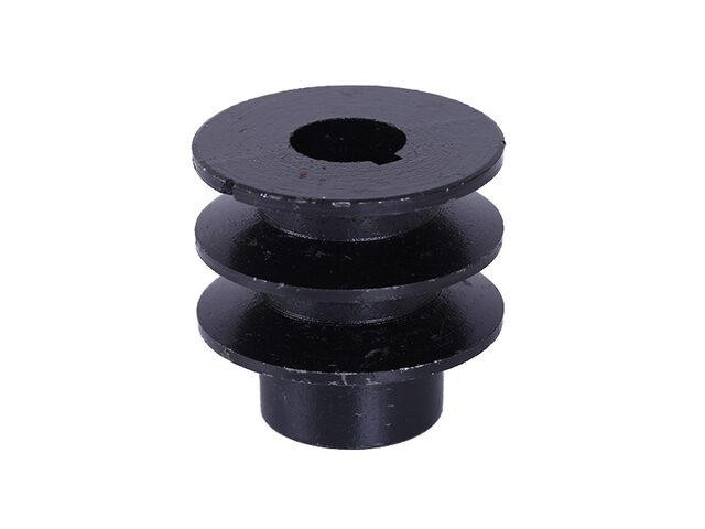 Шкив ремня ведущий 2 ручья (посадочный диаметр 20 мм) мотоблок мотоблок 168F Мукачево - изображение 2