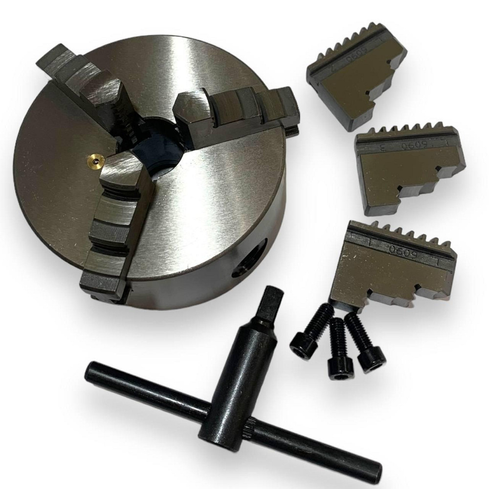 Патрон токарний   125 мм 3х кул   7100-0003 п/ш Харків - фото 1