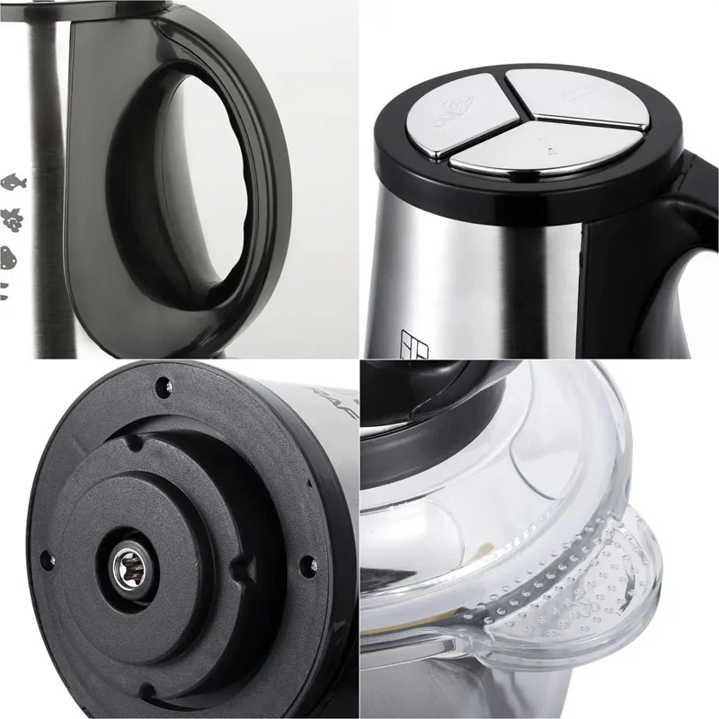 Подрібнювач чоппер блендер RAF R-7028 2в1 3л 300Вт Вінниця - фото 7