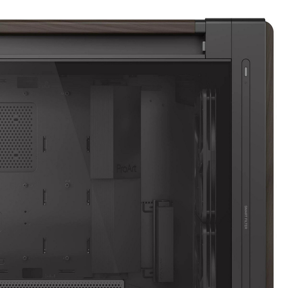 Корпус Asus ProArt PA602 Walnut Wood Tempered Glass Modern Black (90DC00J0-B09030) ( 10098 ) Харьков - изображение 17