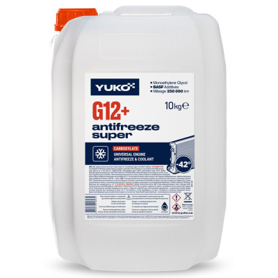 Антифриз Yuko -40 Super G12+ червоний 9л (10 кг.) (4820070248234) Вінниця - фото 1