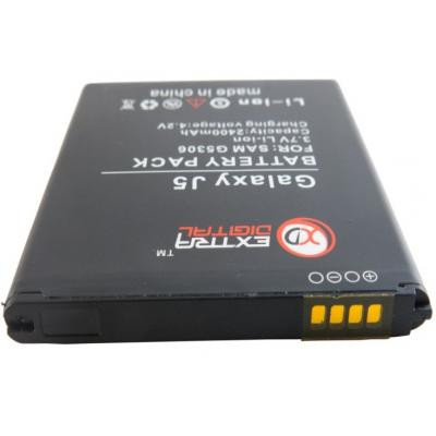 Акумуляторна батарея Extradigital Samsung Galaxy J5 J500H/DS (2400 mAh) (BMS6408) Вінниця - фото 4