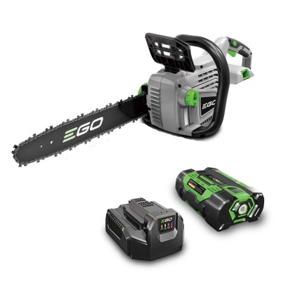 Ланцюгова пила EGO CS1401E KIT, 56В, шина 35см, 52лан, 3/8P, 1,1мм, акум. 2,5Ah + ЗП (0410003027) Вінниця - фото 1