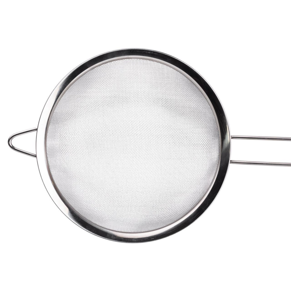 Zhongjing Сито друшляк з ручкою 20 см дрібнокомірчаста сітка з нержавіючої сталі HP-19-13 Киев - изображение 4
