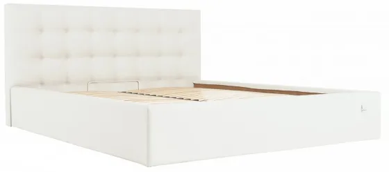 Кровать Двуспальная Chester New VIP 180 х 190 см Fly 2200 С дополнительной металлической цельносварной рамой Белый Киев