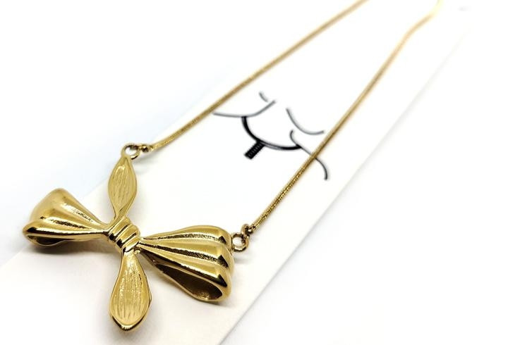 Кулон медицинская сталь Бант Киев - изображение 1