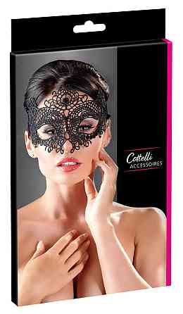 Маска на глаза - 2480298 Cottelli Collection Mask Black Sex Aura Киев