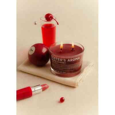 Ароматична свічка Sister&apos;s Aroma Drunk Cherry 150 г (4820227785452) Вінниця
