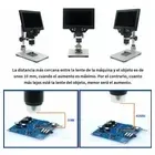 Цифровий мікроскоп G1200, екран 7", камера 12 Мп, збільшення до 1200X, LED-підсвітка, фото і відео Київ - фото 2