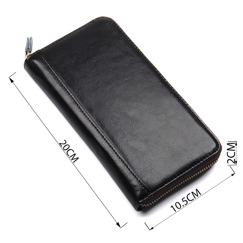 Визитница большая Vintage 14605 Черная Киев - изображение 3