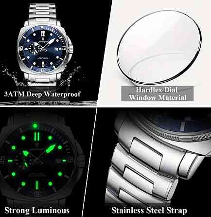 Оригинал‼️ Мужские наручные часы POEDAGAR  Годинник наручний чолові. Киев