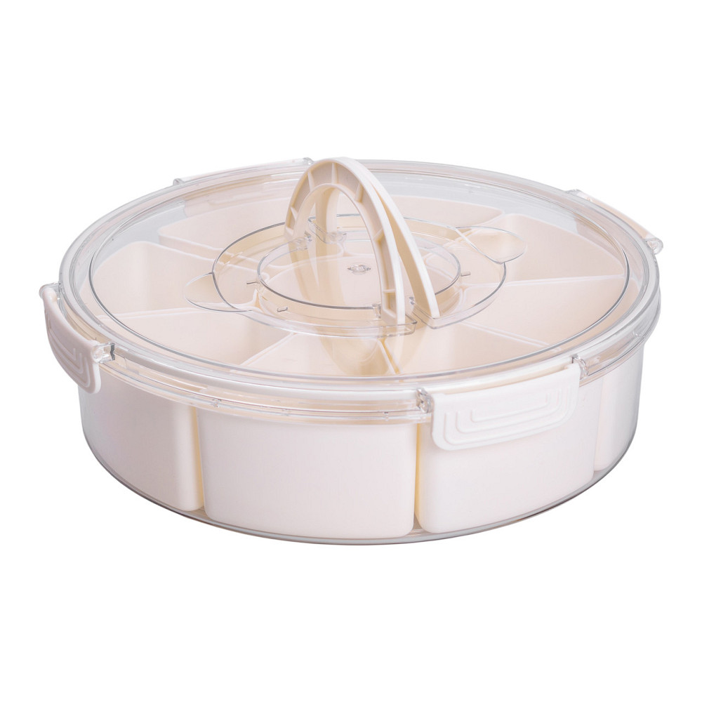 Yiwu Контейнер для їжі з 9 відсіками пластиковий Ø29 см харчовий контейнер для зберігання їжі 3 Коломыя - изображение 9