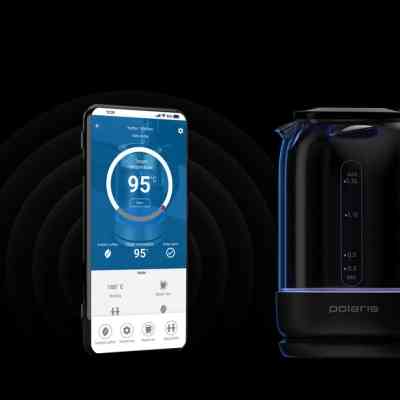 Электрочайник Polaris PWK 17107CGLD WIFI IQ Home Чорний Винница