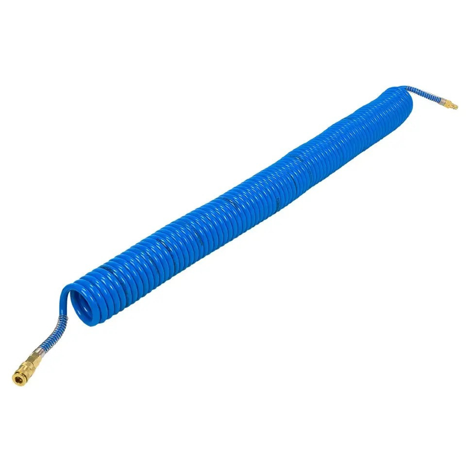 Шланг кручений поліуретановий 8мм х 12мм х 20м з швидкороз'ємами (максимальний тиск - 15bar, робоча Одесса - изображение 1