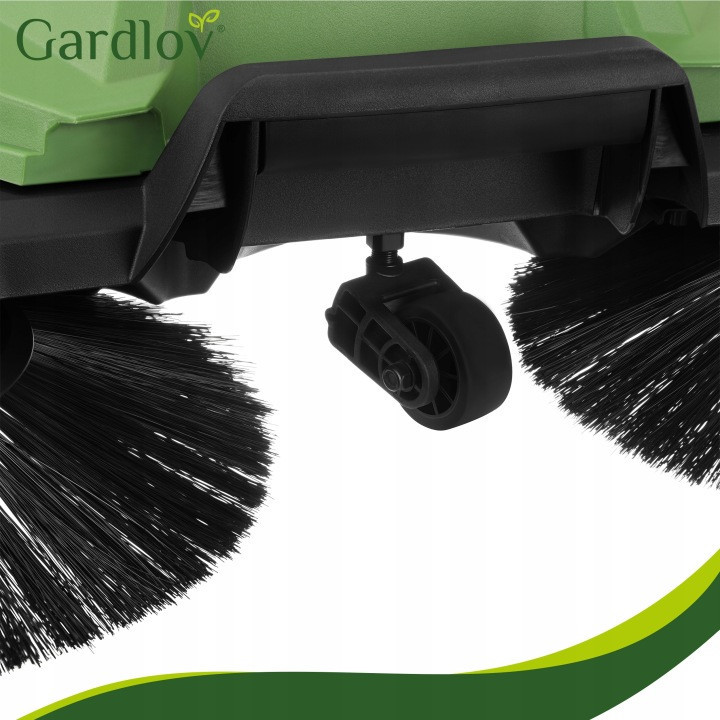Ручна підмітальна машина для листя та сміття з 3 щітками та баком на 24 л Nexo Gardlov (27465) Нововолинськ - фото 5
