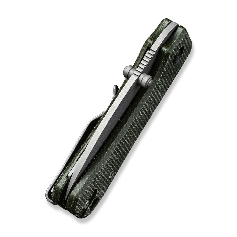 Ніж складаний кишеньковий Civivi Baby Banter, (5.9 см) Nitro-V / Micarta зелений Київ - фото 7