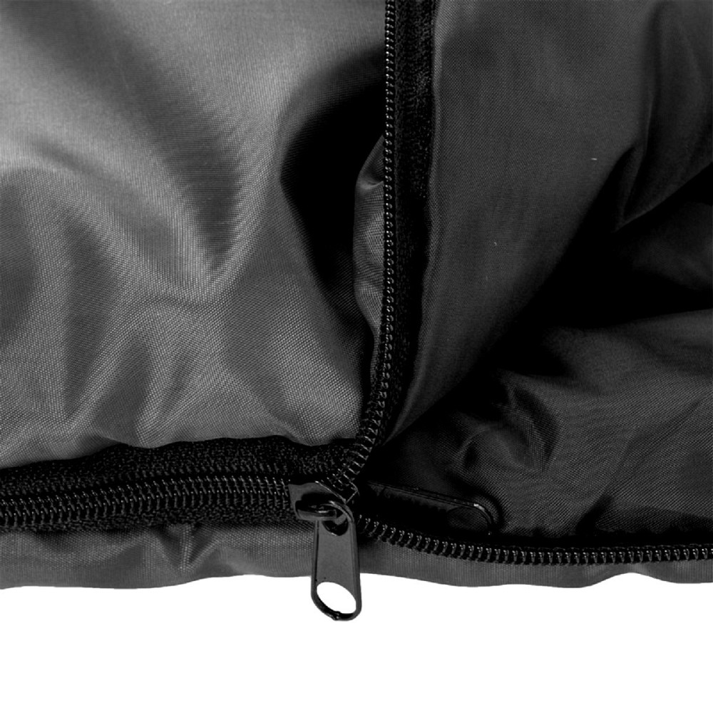 Спальний мішок ковдра з підголовником 220г/м2, 190х74см, t від +6 до +22 чорний Київ - фото 5