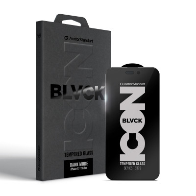 Скло захисне Armorstandart Dark Mode Apple iPhone 17 / 16 Pro (ARM85819) Вінниця - фото 1