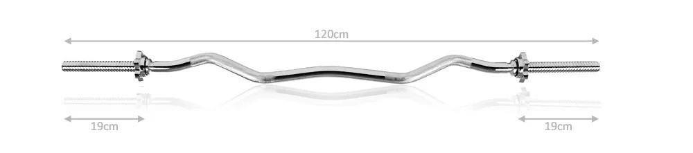 Домашня штанга з W-подібним грифом 36 кг, розбірна, фіксована для дому Київ - фото 3