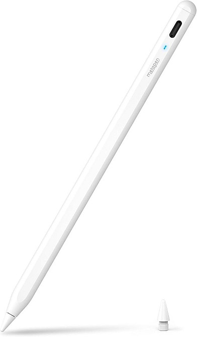 Стилус Metapen A8 для Apple iPad 2018–2026 Palm Rejection Pixel Precision быстрая зарядка Белый Днепр - изображение 1