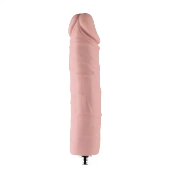 Силіконовий фалоімітатор для секс-машин Hismith 7" Silicone Dildo, система KlicLok Львів