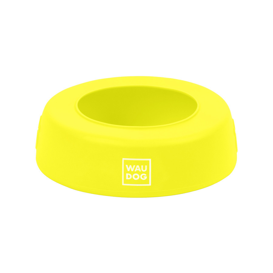 Миска непроливайка WAUDOG Silicone, 750 мл желтый Киев - изображение 4