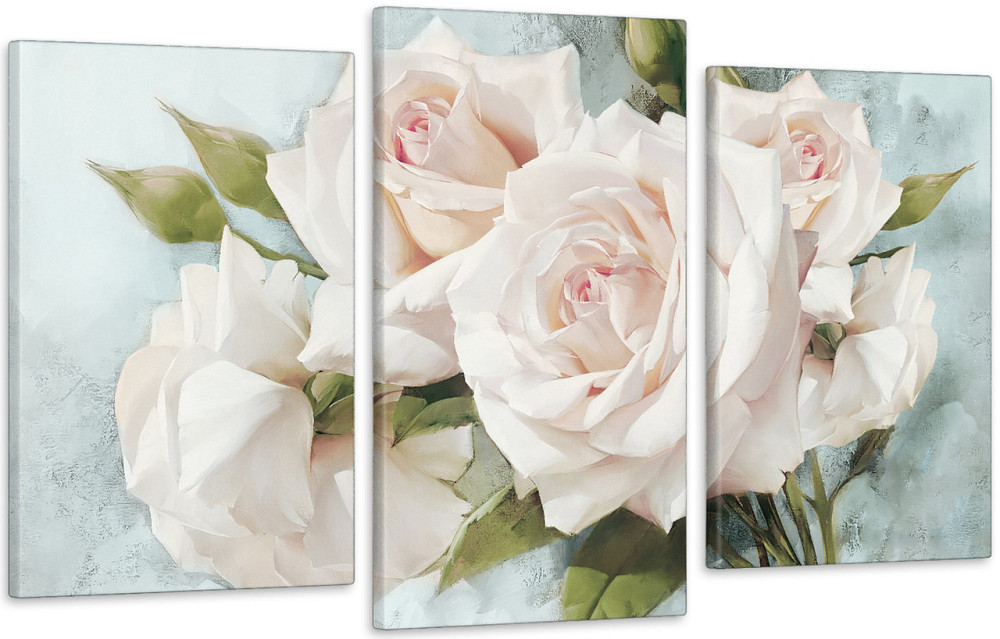 Модульна картина у вітальню/ спальню Троянда  Art-584_3 Київ - фото 1