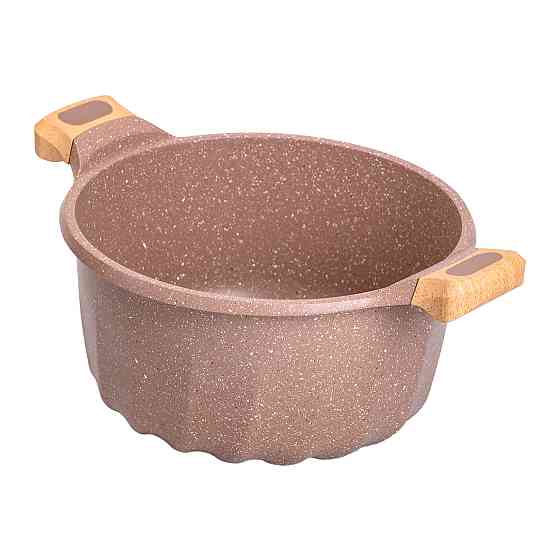 Алюминиевая кастрюля (8 л), Ø28 см, с крышкой, с антипригарным покрытием MGC HP-4-434CO Киев