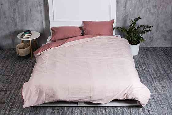 Ecotton Комплект постілі Ecotton двоспальний Підковдра та 2 наволочки кремовий Мокко та Парфе Коломия