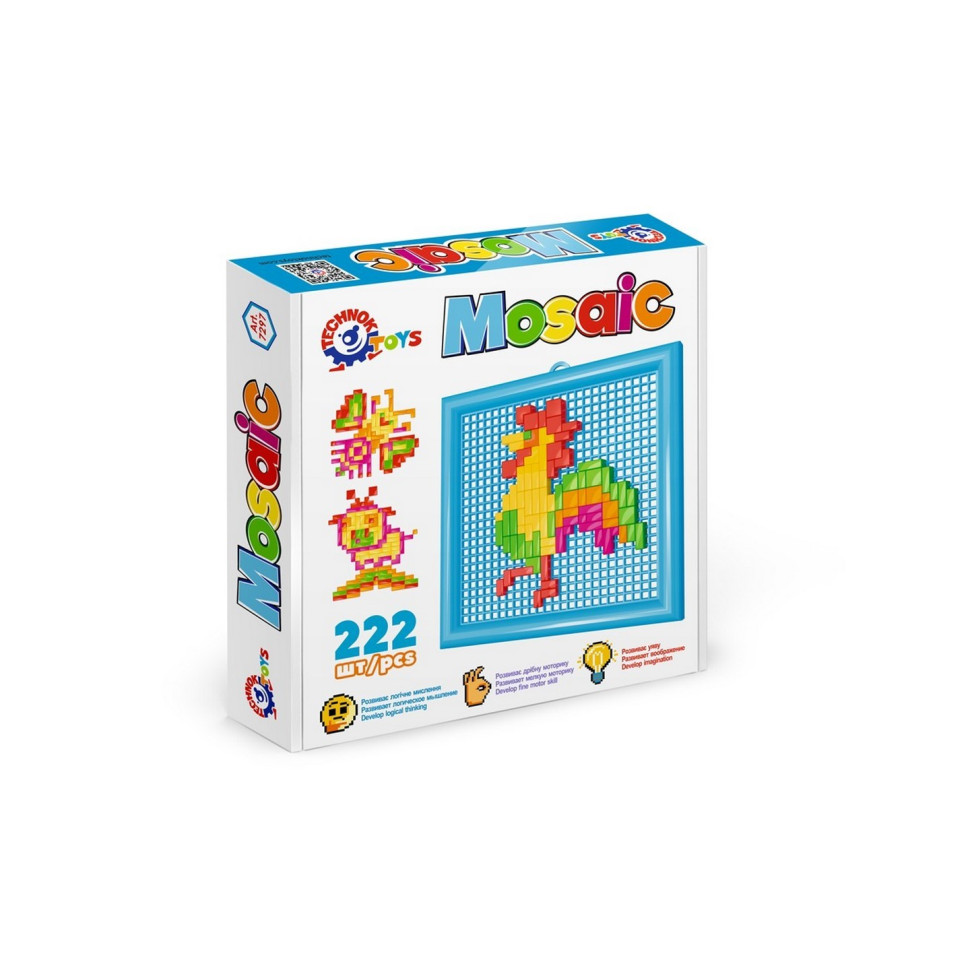 Детская мозаика ТехноК 7297TXK, 222 детали Винница - изображение 1