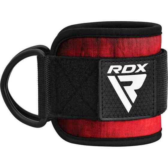 Манжети на щиколотку RDX A4 Gym Ankle Pro Red Pair Кам'янське