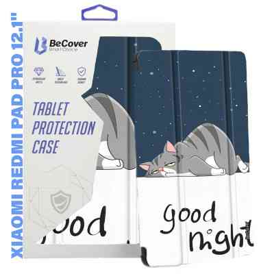 Чехол для планшета BeCover Smart Case Xiaomi Redmi Pad Pro 12.1'' Good Night (711301) Винница