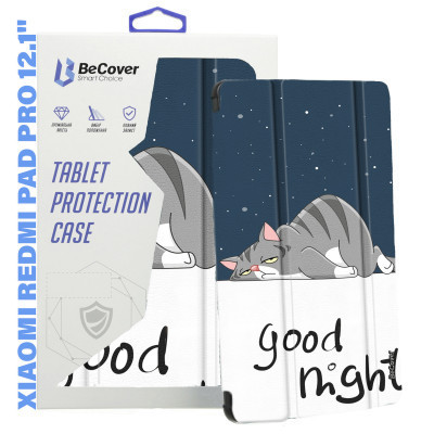 Чохол до планшета BeCover Smart Case Xiaomi Redmi Pad Pro 12.1'' Good Night (711301) Вінниця - фото 1