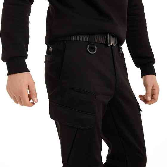 Зимові тактичні брюки чорні Pobedov trousers Tactical ЗИМА 2XL Київ