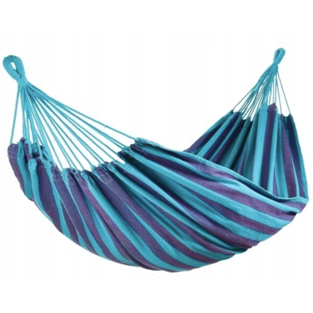 Гамак гавайський Jumi Garden тканинний з чохлом синій із зеленим Киев - изображение 1