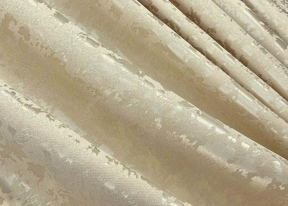 Комплект штор VR-Textil Льон Мармур 200х270 2шт і Тюль 500х270 1909ш-1400т Кремовий з білим 71-137/6 Київ - фото 6